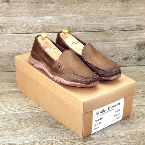 Allen Edmonds BOULDER 8.5 D Natural * add $15 new Cedar Trees main image 11